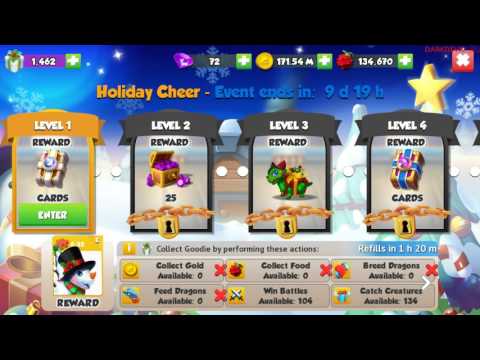 DRAGON MANIA LEGENDS - STARTING WITH THE HOLIDAY CHEER EVENT