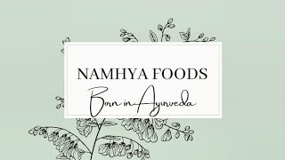 Namhya Foods - Startup Story