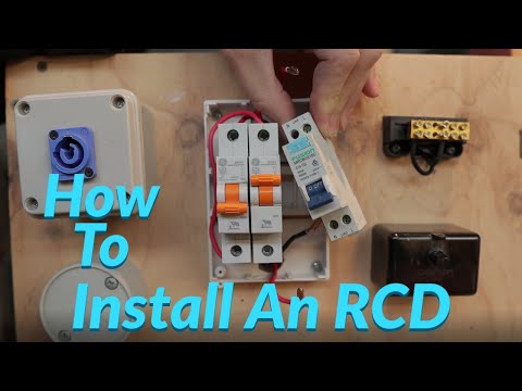 Electrical Wiring How to Install an RCD