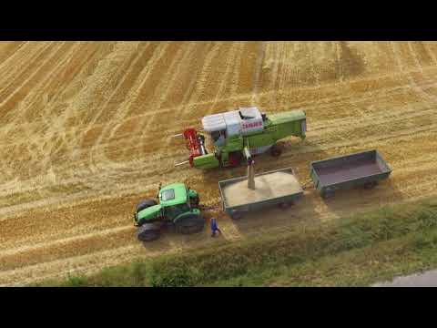 Sound/ Gerste Dreschen mit Claas Dominator 76/85
