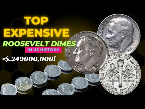 TOP 3 MOST EXPENSIVE HOLY GRAIL ROOSEVELT DIMES WORTH BIG MONEY| Rare One Dimes To Look For!