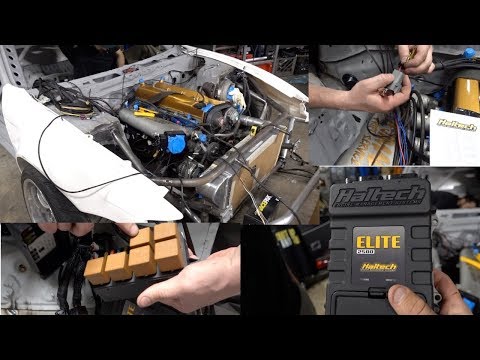 THE S14 GETS THE FULL TREATMENT FROM HALTECH USA!!