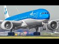 30 SMOOTH BIG PLANE LANDINGS Amsterdam Airport Schiphol Plane Spotting AMS EHAM