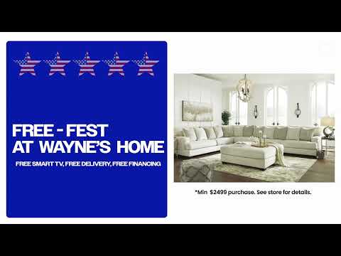 🔥 Wayne's Home Labor Day Sale: Free Smart TV, Delivery & Financing!
