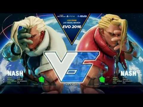 SFV - Infiltration [Nash] x Yukadon [Nash] - EVO 2016 - Losers Finals