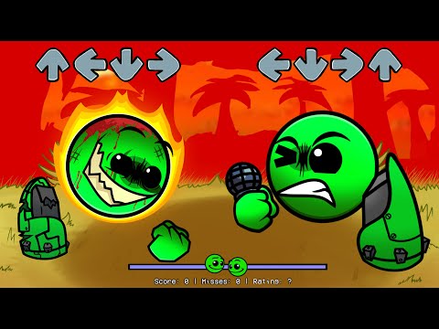 FNF NEW Geometry Dash 2.2 VS Geometry Dash 2.3 All Phases Sings Chasing | FNF Fire In The Hole V5