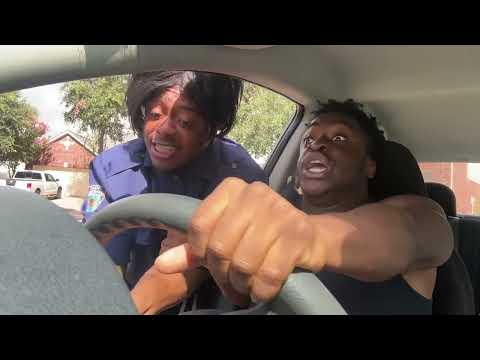 Black people get pulled over & immediately get defensive pt 1-4
