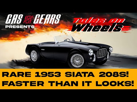 Ultra-Rare 1953 Siata 208S 8V Roadster – Raced, Restored & Rarer Than a Ferrari GTO!