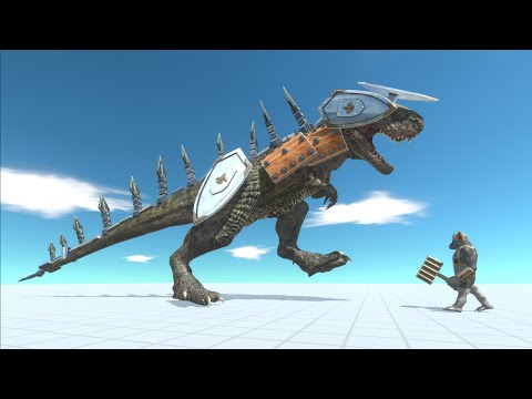 MEGAREX vs EVERY UNIT - Animal Revolt Battle Simulator