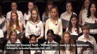 Anthem for Doomed Youth   Wilfred Owen   composed by Caz Besterman