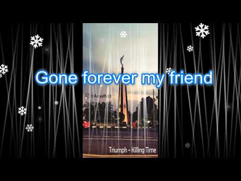 Triumph - KILLING TIME  [Lyric Video] 1984