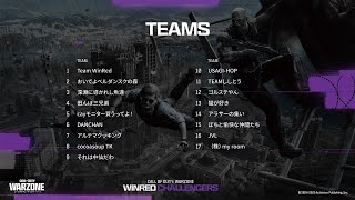 【CoD:WARZONE】WARZONEの大会頑張るぞ！！ｗ/ぐっぴー、WinRed【はんてぃ / Rush Gaming】#PR