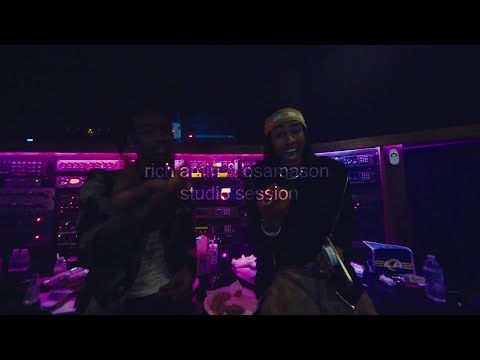 Rich Amiri & OsamaSon Studio Vlog (REUPLOAD) *2024*