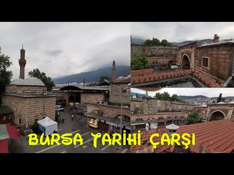 BURSA TARİHİ YERLER İVAZPAŞA CAMİ ULUCAMİ VE PİRİNÇHAN