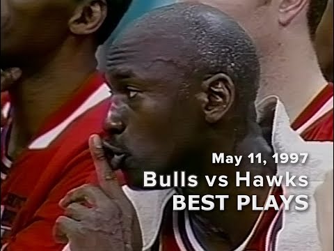 May 11, 1997 Bulls vs Hawks game 4 highlights