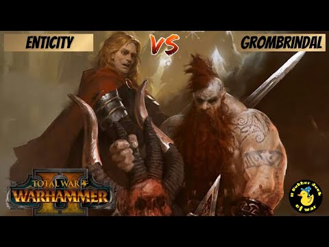 Enticity Vs Grombrindal BO7. Total War Warhammer 2, Competitive Multiplayer. Livestream