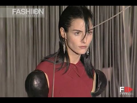 KARL LAGERFELD Fall Winter 1997 1998 Paris - Fashion Channel