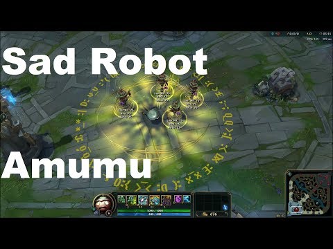 Sad Robot Amumu Skin Spotlight - League of Legends