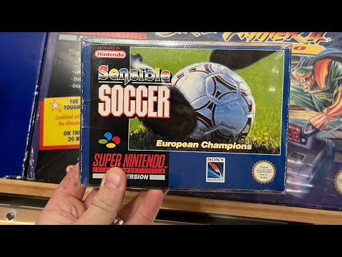 Sensible Soccer SNES gameplay. 