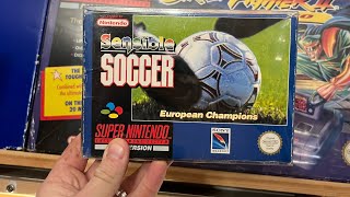 Sensible Soccer SNES gameplay. 