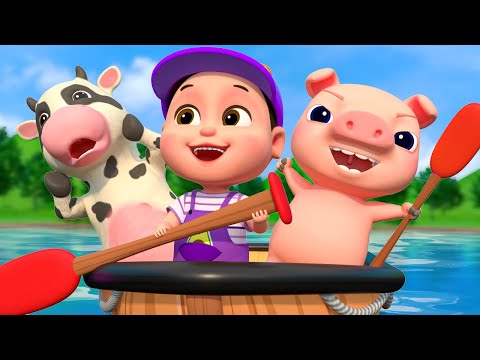 Em Đi Chơi Thuyền - Liên Khúc Ca Nhạc Thiếu Nhi Remix Vui Nhộn - Hoạt Hình Động Vật Vui Nhộn Cho Bé