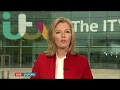 Mary Nightingale Present ITV Evening News From Salford Openers