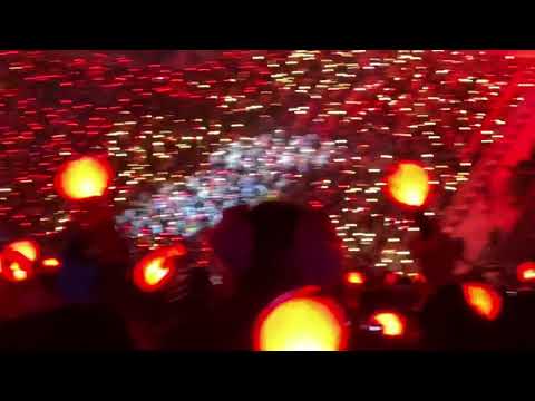 BTS PTD DAY 4 SOFI STADIUM NOSEBLEED SECTION. Best light show. Song FIRE
