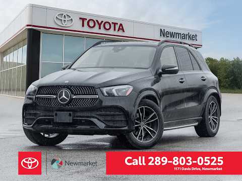 2023 Mercedes-Benz GLE 350 4MATIC SUV in Black for sale at Newmarket Toyota in Newmarket, ON