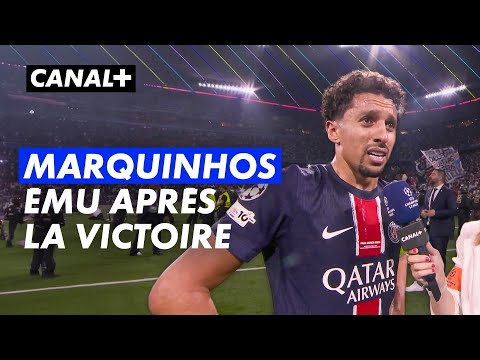 Les émotions et la joie de Marquinhos - Finale Ligue des champions 2024-25