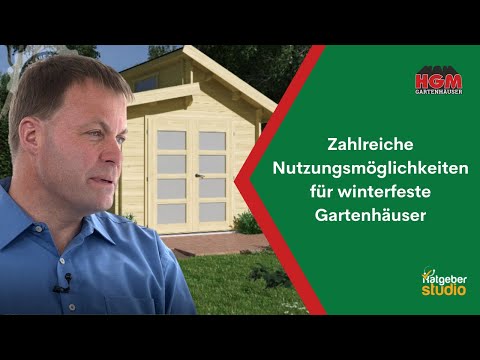 Gartenhaus isolieren: Welche Möglichkeiten ein isoliertes Gartenhaus bietet.