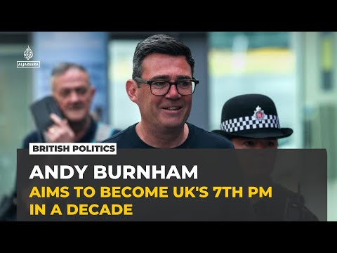 Andy Burnham confirms Labour leadership bid after Starmer resignation