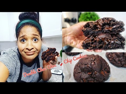 Levain NYC Style Dark Choc Choc Chip" cookies (Vegan) Ep.2