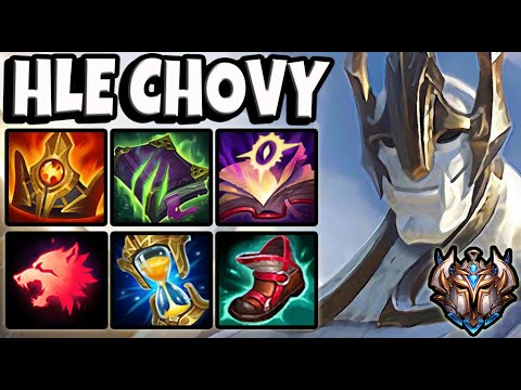 GALIO vs AATROX MID [ HLE Chovy ] Patch 11.3 Korea Challenger ✅