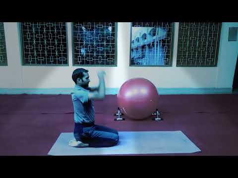 Shirshasana (Headstand) with variation