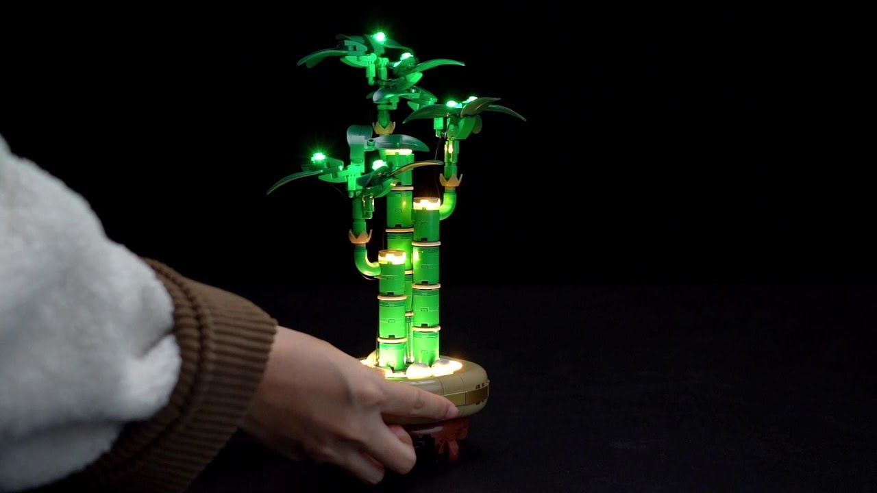 BrickBling LED-Licht-Set für LEGO® Glücks-Bambus (10344)