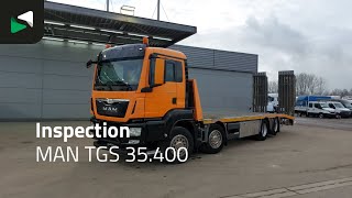 Φορτηγού αυτοκινητάμαξας MAN TGS 35.400 8X2 Machine transporter Hydraulic Ramps Winch Lift+St προς πώληση - Απεικόνιση 4 | Autoline GR Φορτηγό αυτοκινητάμαξα MAN TGS 35.400 8X2 Machine transporter Hydraulic Ramps Winch Lift+St | Απεικόνιση 4 - Autoline