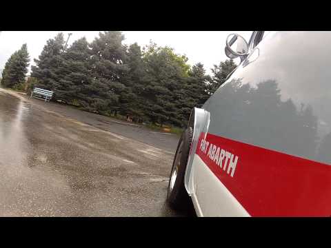 Fiat Abarth 1000 TCR replica warm up!