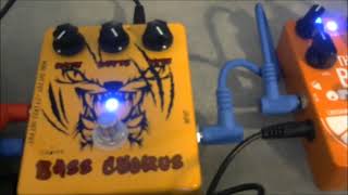 Video thumbnail for Caline CP-83 Stereo Bass Chorus Test by Andy Thomas