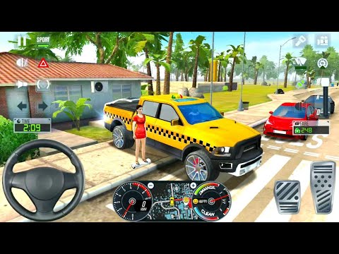Big Pickup SUV Taxi Driving Sim 2022 #4 - Ultimate Taxi