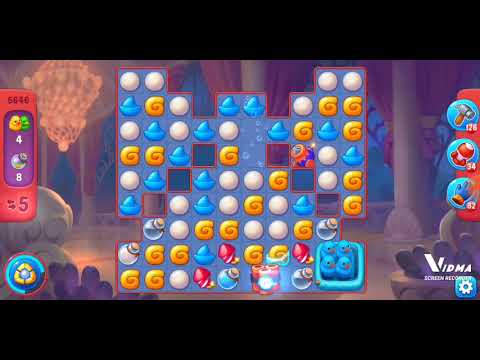 Fishdom. 5646 hard level no boosters and diamonds