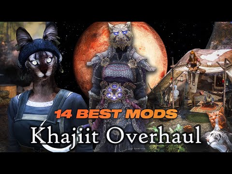 Improving The Khajiit of Skyrim — 14 Best Khajiit Mods Compilation