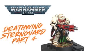 How to paint a Deathwing Sternguard from Warhammer: 40K Part 4