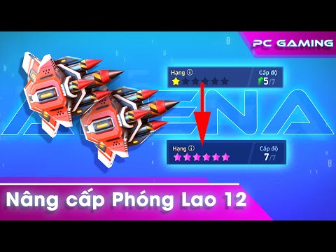 Mech Arena VN# 556 | Nâng cấp Bệ Phóng Lao 12 | Javelin Rack 12 rank Upgraded full star
