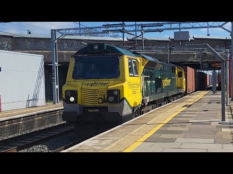 Freightliner Class 70001 "PowerHaul" Passes Harrow & Wealdstone