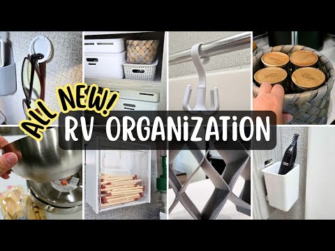 ALL NEW RV organization Ideas! | Full-time RV Living