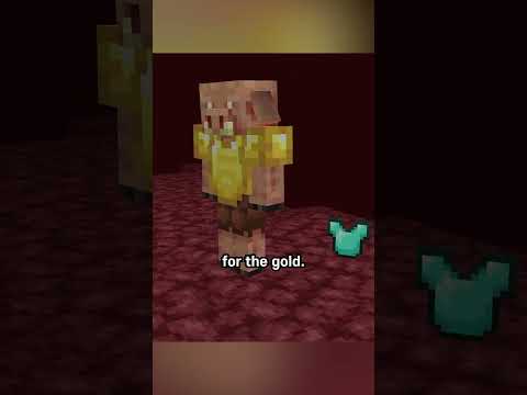 forcing piglins to wear diamond