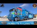 ATS Soda Packs Delivery McAllen To Laredo Kenworth Kenworth K200 Micky S Beverages Trailer