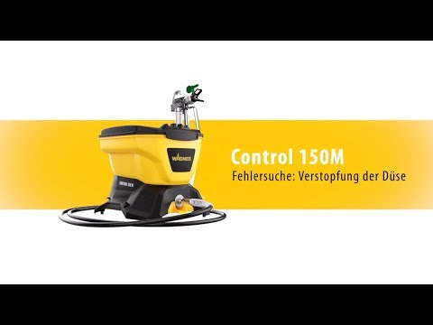 Control 150 M von WAGNER - Was ist zu tun bei verstopfter Airless-Düse