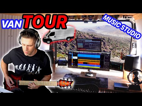 Mobile MUSIC Studio & GAMING, solar powered | Vantour | VAN LIFE