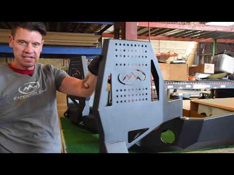 Dual Swing-Out Rear Bumper Packaging Process
